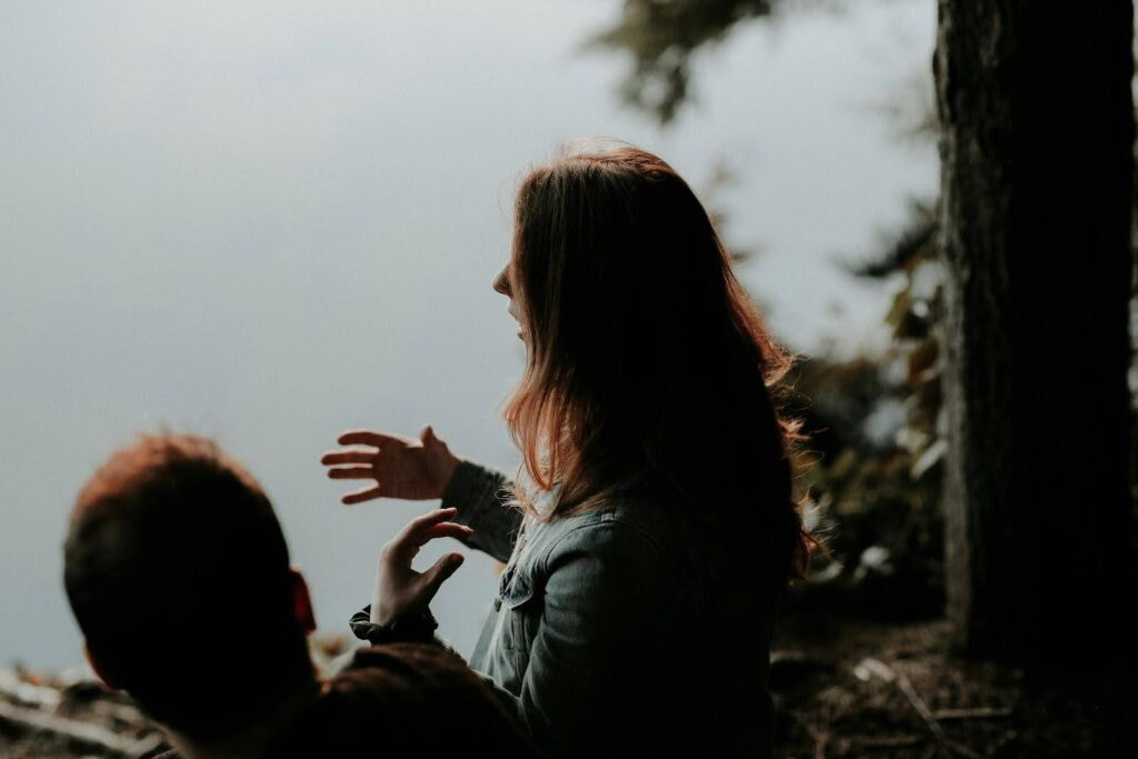 Woman at counseling session as part of an intensive outpatient program